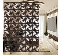 Elegant HDF Hanging Room Divider Panel - Versatile Wall Art & Space Divider, 29cm x 29cm, Waterproof & Easy to Install(23Pcs)