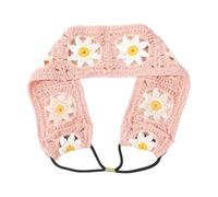 Elegant Headband Headgear Travel Sweet Crochet Artistic Headscarf Women Daily Wear