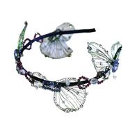 Elegant Headband Princess Crystal Handwoven Headpiece Pageant Prom Party Wedding Evening Dress for Bride