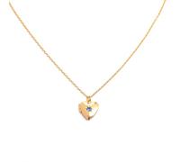 Elegant Heart Photo Locket Chain Necklace Multifuntional Metal Birthstone Jewelry Suitable For Decorating Outfits Copper Jewelry Necklace