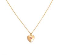 Elegant Heart Photo Locket Chain Necklace Multifuntional Metal Birthstone Jewelry Suitable For Decorating Outfits Copper Jewelry Necklace