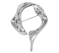 Elegant Hollow Design Alloy Brooch Adornment Creative Lapel Pin Jewelry Adding A Touch Of Charm To Any Outfit Business Professional Pin