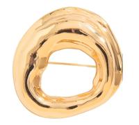 Elegant Hollow Design Alloy Brooch Adornment Creative Lapel Pin Jewelry Adding A Touch Of Charm To Any Outfit Business Professional Pin