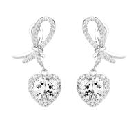 Elegant hollow retro earrings, the perfect combination of exquisite craftsmanship and classic design shows personality and charm, suitable for a variety of women's silver earrings, one size, Zinc