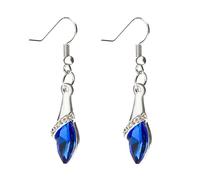 Elegant hollow retro earrings, the perfect combination of exquisite craftsmanship and classic design shows personality and charm, suitable for a variety of women's silver earrings, one size, Zinc
