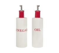 Elegant Hollywood Oil & Vinegar Set, Durable Design Oil And Vinegar Bottle Set, Controlled Pouring Set