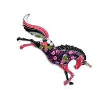 Elegant Horse Brooch Corsage Pin for Various Occasions Vintage Inspired Alloy Craftsmanship Perfect Present Animal Corsage Pin