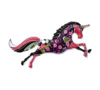 Elegant Horse Brooch Corsage Pin for Various Occasions Vintage Inspired Alloy Craftsmanship Perfect Present Animal Corsage Pin