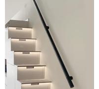 Elegant Indoor/Outdoor Stair HandrailNonSlip Support Bar Wall Railing for Terrace/Loft/Veranda Adjustable Lengths 0.36m (L 210cm/6.9ft)