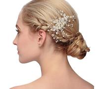 Elegant Inserting Comb Shining Rhinestone Bridal Headwear Elegant Wedding Prom Party Headdresses Tiara Jewelry Hair Pins For Bride Bridesmaid