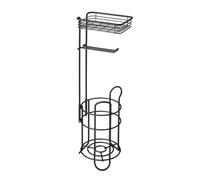 Elegant Iron Standing Tissue Dispenser Large Capacity Modern Floor Mounted Stand for Homes or Travel Simple Tissue Stand