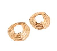 Elegant Irregular Geometric Alloy Stud Earrings for Women Versatile and Unique Jewelry Various Events