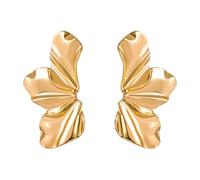 Elegant Irregular Petals Earrings Craft From Sturdy Alloy Materials Suitable For Various Stylish Outfits And Event Stylish Ear Studs
