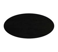 Elegant Ivory Lacquered Oval Tabletop 120x60 cm - Stylish Side Table for Living Room, Office, Kitchen - Modern, Durable & Versatile Furniture
