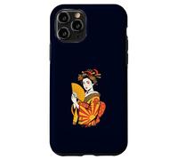 Elegant Japanese Geisha Kimono Traditional Asian Art Tattoo Case for iPhone 11 Pro
