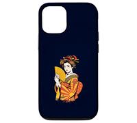 Elegant Japanese Geisha Kimono Traditional Asian Art Tattoo Case for iPhone 12/12 Pro