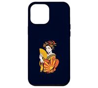 Elegant Japanese Geisha Kimono Traditional Asian Art Tattoo Case for iPhone 12 Pro Max