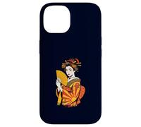 Elegant Japanese Geisha Kimono Traditional Asian Art Tattoo Case for iPhone 14