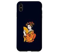 Elegant Japanese Geisha Kimono Traditional Asian Art Tattoo Case for iPhone XS Max