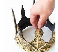 Elegant King Crowns Headband With Adjustable Belt For History Lover And Unique Styles Halloween Theme Party Props Cosplay Crowns