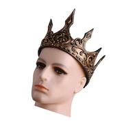 Elegant King Crowns Headband With Adjustable Belt For History Lover And Unique Styles Halloween Theme Party Props Cosplay Crowns