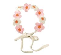 Elegant Knit Flower Headband Adjustable Soft Headwrap, Women's Daily Party Vacation Outfit French Country Cottage Core Floral Headband