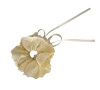 Elegant Lace Equipment, Drawstring Hair Ties for Women, Soft and Stylish Crazies, Ideal for Various Hair Types, Nonslip Scrunchie