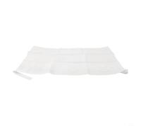 Elegant Lace Radiator Dust Protector in White Spun Linen, Decorative Heating Cover with Breathable Wrap for Radiator Top Protection, Fits Various Models, Easy(160CM)