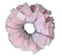 Elegant Lace Scrunchies Double Layer Hairband Fashionable Haripieces Elastic Hair Scrunchy For Women And Girls Elastic Hair Ties