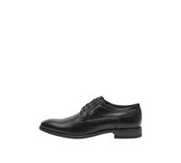 Elegant Lace-Up Derby Look Leather Bow Fastening s.Oliver Noir 41