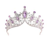 Elegant Large Crowns Headband for and Birthdays Featuring Sturdy Alloy Materials and Stylish Crystals Fashionable Crowns Headband