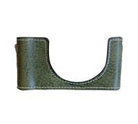 Elegant Leather Camera Case Half Sleeve Bag Durability for ZV 1M2/ZV 1F with Bottom Access Case