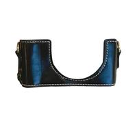 Elegant Leather Camera Case Half Sleeve Bag Durability for ZV 1M2/ZV 1F with Bottom Access Case
