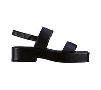 Elegant Leather Flat Sandals - female - Högl - Flat Sandals - Black - 5 UK - Shoes 5 UK