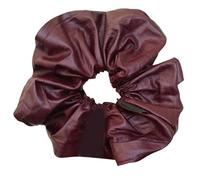 Elegant Leather Hair Scrunchies Sweet Simple Styles Hair Rings Daily Wear For Fashion Women