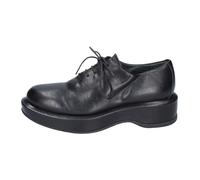 Elegant Leather Laced Flats 4 UK