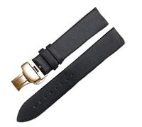 Elegant Leather Wristband with Quick Release Spring Bar - 5.75-8 Inches