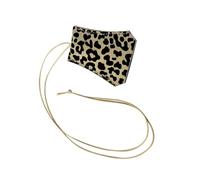 Elegant Leopard Pattern Necklace Sturdy PU Leather Materials For The Modern Woman's Wardrobe Fashion Accessory Trendy Necklace For Women