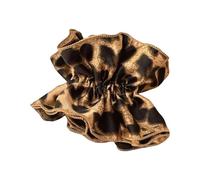 Elegant Leopards PrintScrunchies For Women Soft Hairbands Elastic Hair Ties Great For Casual Gatherings And Fitness