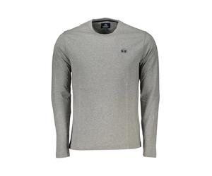 Elegant Long-Sleeved Crew Neck Tee - male - La Martina - Long Sleeve T-Shirts - Gray - 2XL - Tops 2XL