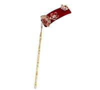 Elegant Long Tassels Hair Clip Side Hairpin Gold Butterfly Barrettes Hair Styling Accessories For Chinese Ethnic Costume