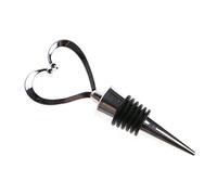 Elegant Love Heart Shaped Twist Thread Sealed Wine Bottle Stopper for Wine Bottle Stoppers Decorative Stopper Cute Stainless Steel Stainless Steel Stoppers for Champagne Decorative