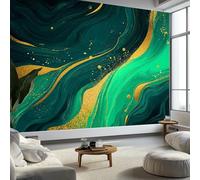Elegant Luxury Wallpaper Mural Liquid Swirling Marble Wall Mural, 450 x 280 cm Tapestry for Home Office Dorm Indoor and Outdoor Decoration