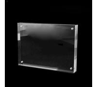 Elegant Magnetic Acrylic Frame Showcase Your Most Important Memories in a Clear and Stylish Way (7 x 12cm)