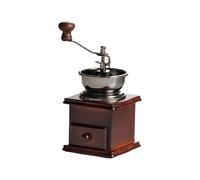 Elegant Manual Wooden Coffee Grinder Manual Espresso Mill Machine Non-slip Base Miniature Maker Home Grinder