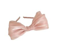 Elegant Mesh Bowtie Headband High Skull Hairband French Lace Bowknot Hairhoop for Female Teaparty Hair Shaping Ornament