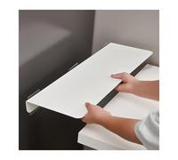 Elegant Metal Gap Filler for Kitchen & Bathroom, No-Drill Adhesive Storage Board - Perfect for Countertops, Refrigerators, and More(60x10cm/23.6x3.9)