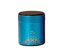 Elegant Metal Tea Caddys Convenient Tea Container with Lid Tea Tin Chinese Snacks Storage Box