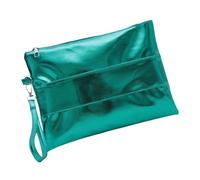 Elegant Metallic Clutches Bag For Ladies Shining PU Leather Envelope Styles Handbag Wristlet Purse Wallet For Evening Fashion Wristlet Clutch Bag
