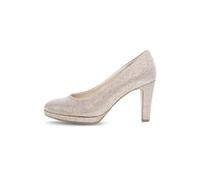 Elegant Metallic Effect Heels Women Gabor Rose 36